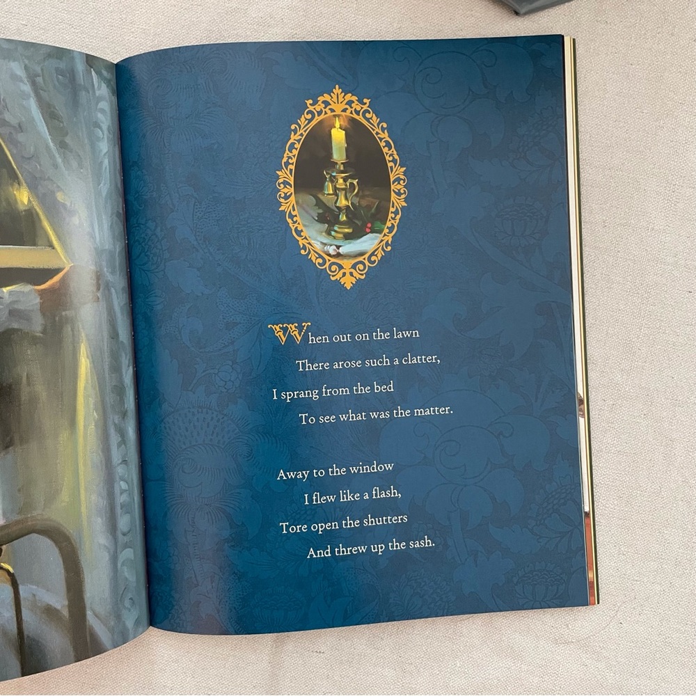 The Night Before Christmas Soft Covered Book Great Illustrations A Must Have - Picture 7 of 8